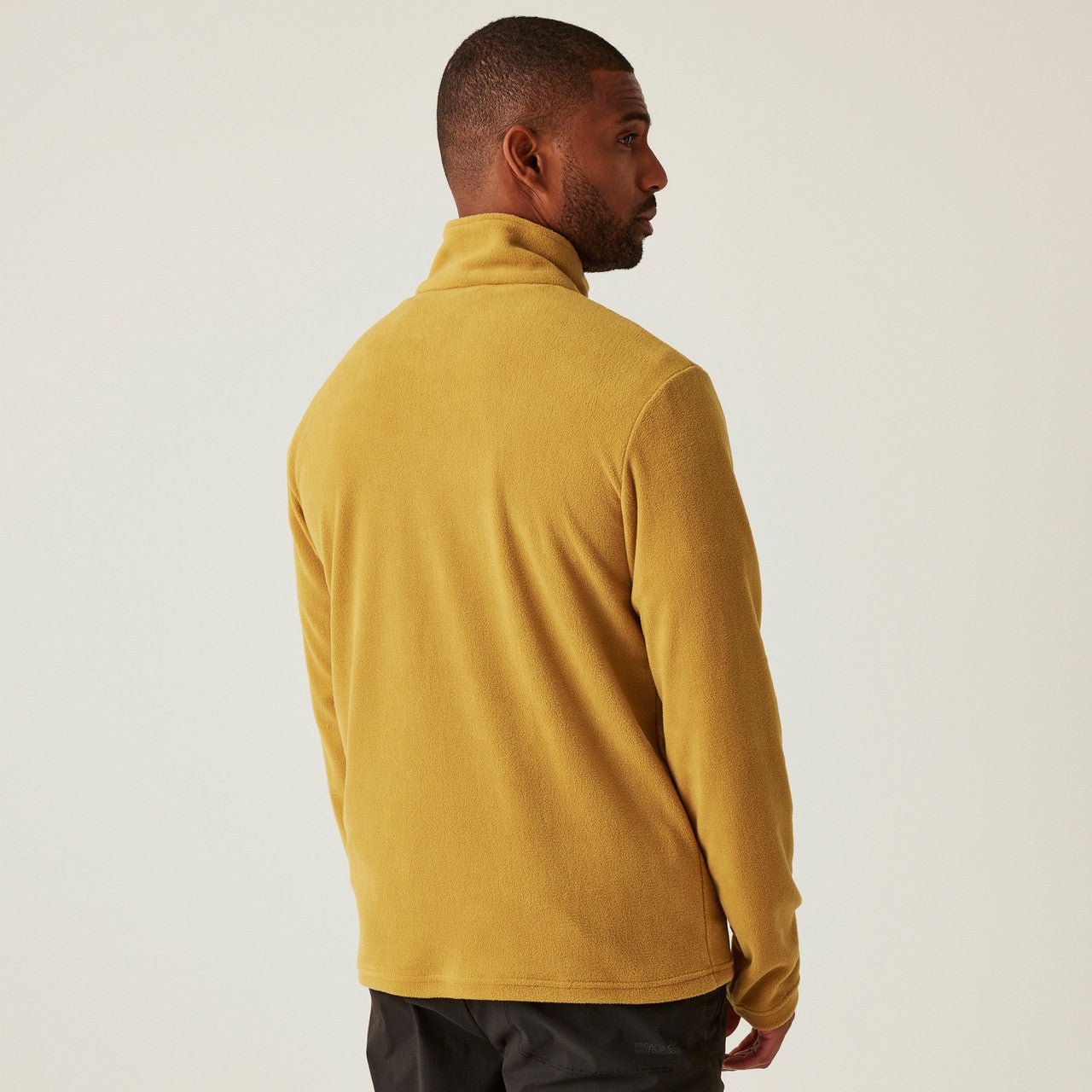 Regatta Men's Thompson Lightweight Half Zip Fleece Mustard - Renna Clothing