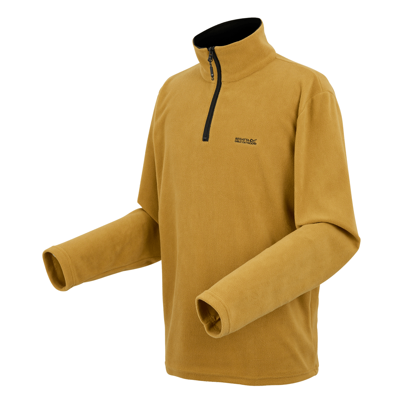 Regatta Men's Thompson Lightweight Half Zip Fleece Mustard - Renna Clothing