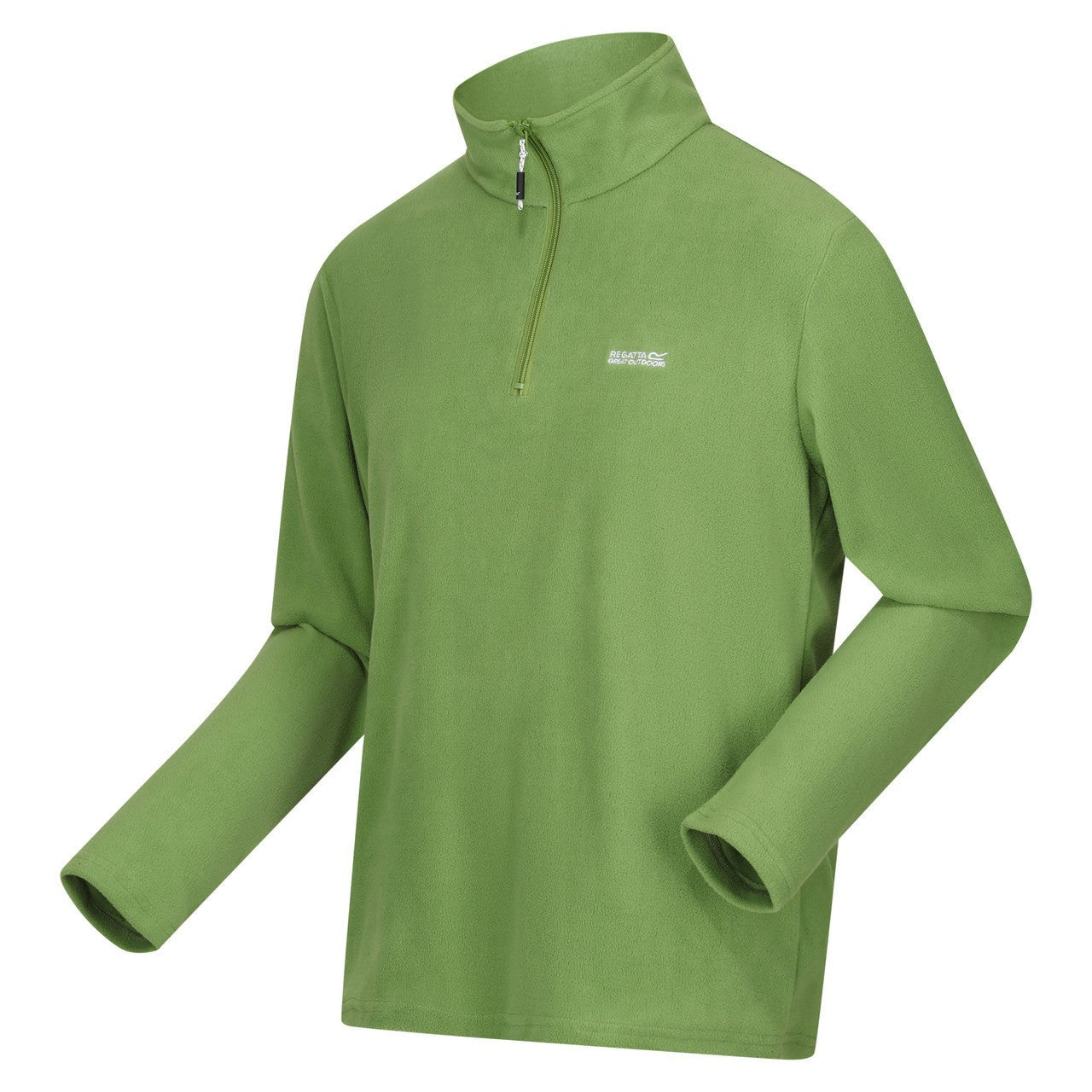 Regatta Men's Thompson Lightweight Half Zip Fleece Piquant Green - Renna Clothing