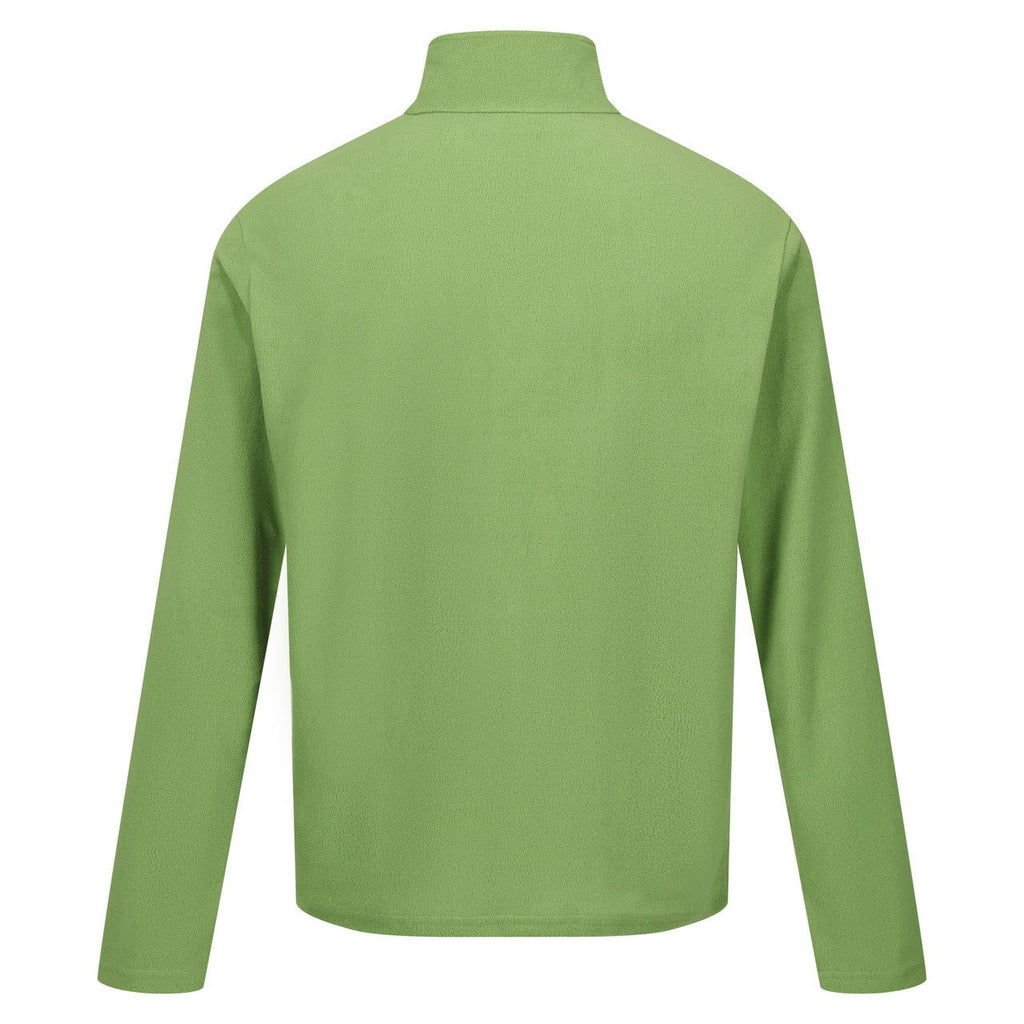 Regatta Men's Thompson Lightweight Half Zip Fleece Piquant Green - Renna Clothing