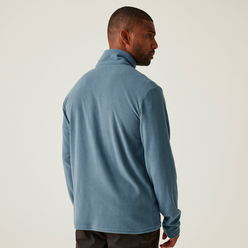 Regatta Men's Thompson Lightweight Half Zip Fleece Stormy Weather - Renna Clothing
