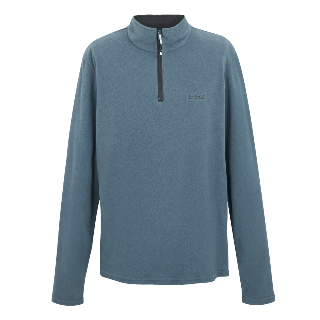 Regatta Men's Thompson Lightweight Half Zip Fleece Stormy Weather - Renna Clothing