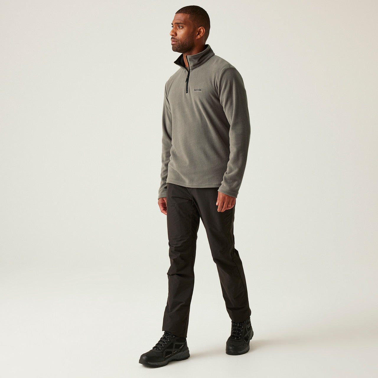 Regatta Men's Thompson Lightweight Half Zip Fleece Treetop - Renna Clothing