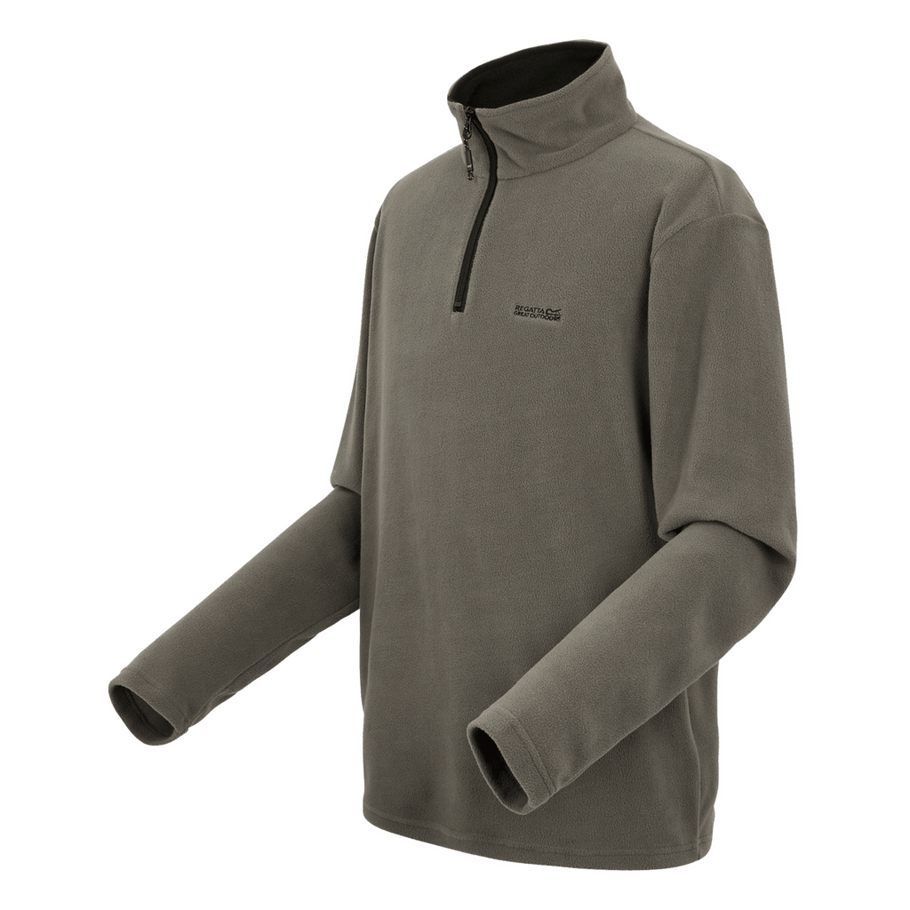 Regatta Men's Thompson Lightweight Half Zip Fleece Treetop - Renna Clothing