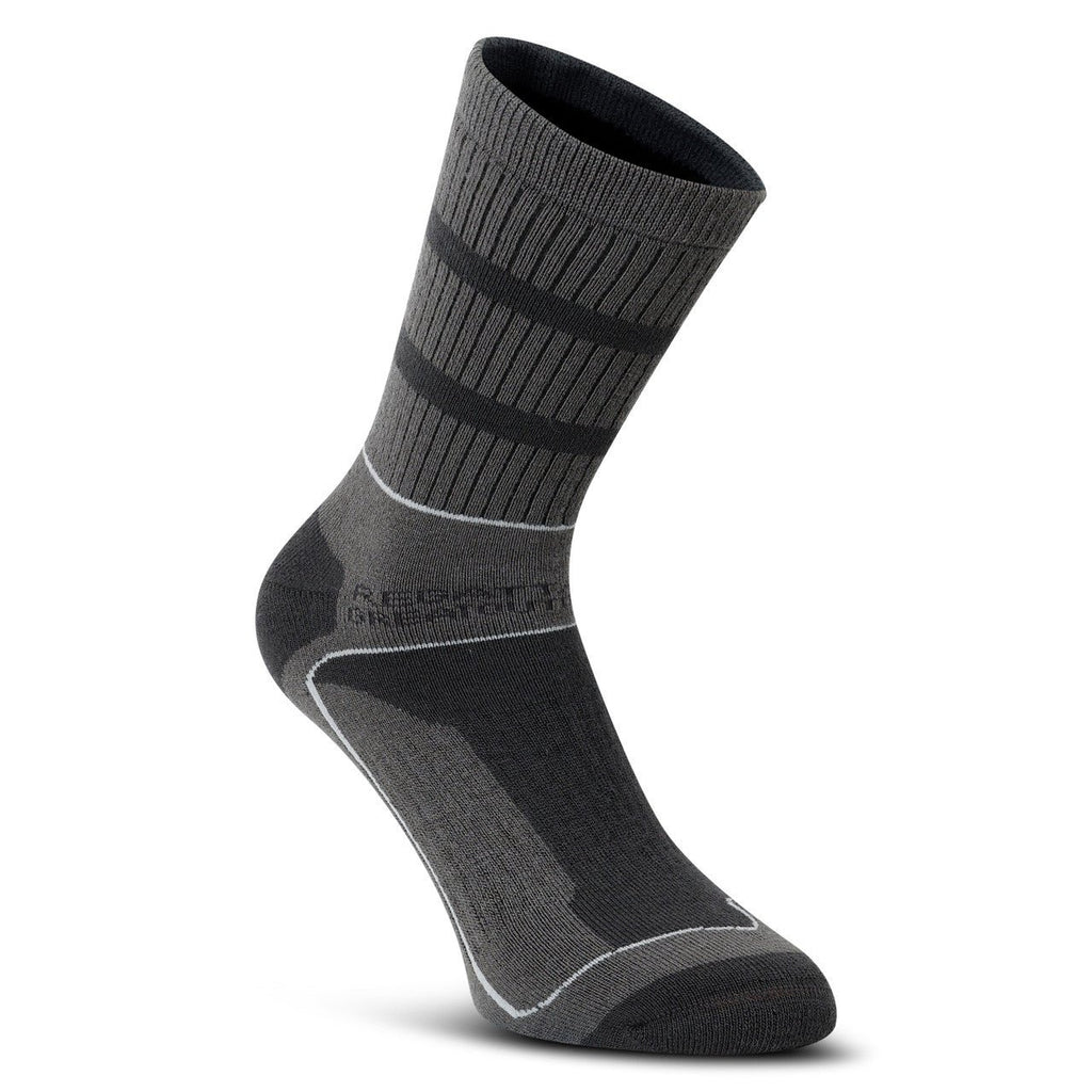 Regatta Mens Walking Socks 3 Season 2 Pack Granite/Grey Light Steel - Renna Clothing