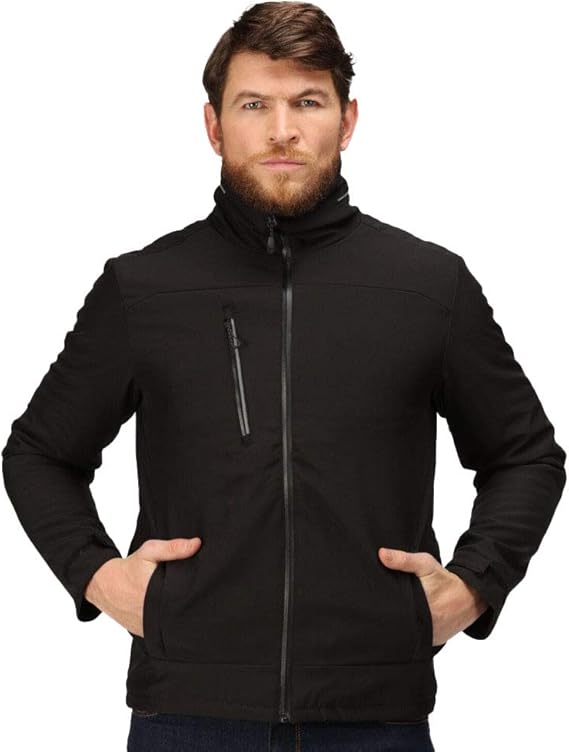 Regatta Professional Men’s Bifrost Insulated Softshell Jacket Black - Renna Clothing
