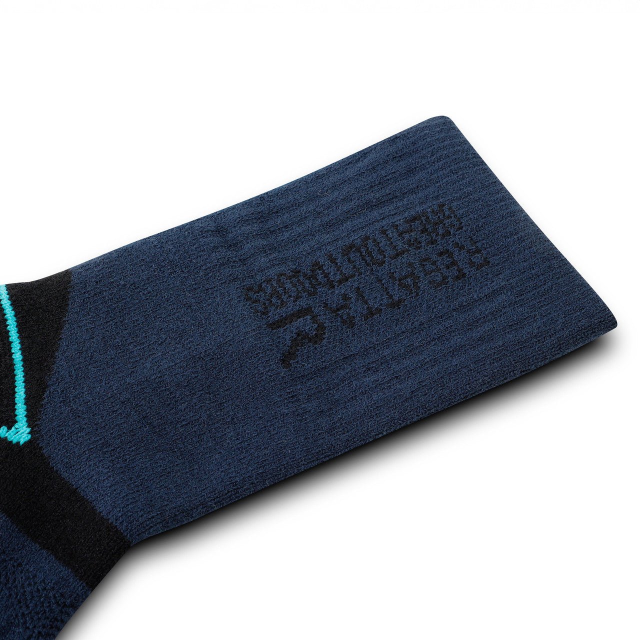 Regatta Womens 2 Pack Blister Protect II Antibacterial Walking Socks Navy/Aruba Blue - Renna Clothing