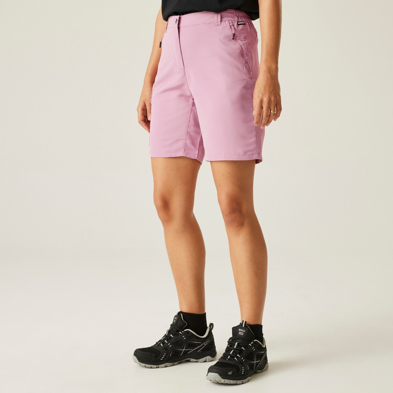 Regatta Women's Chaska Short III Mid Length Walking Shorts Lilas - Renna Clothing