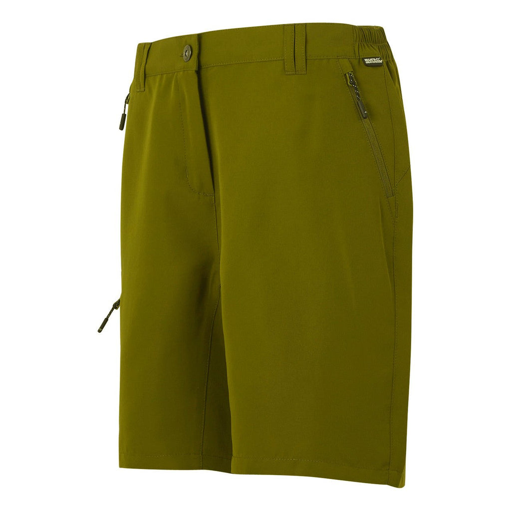Regatta Women's Chaska Short III Mid Length Walking Shorts Nephrite Green - Renna Clothing