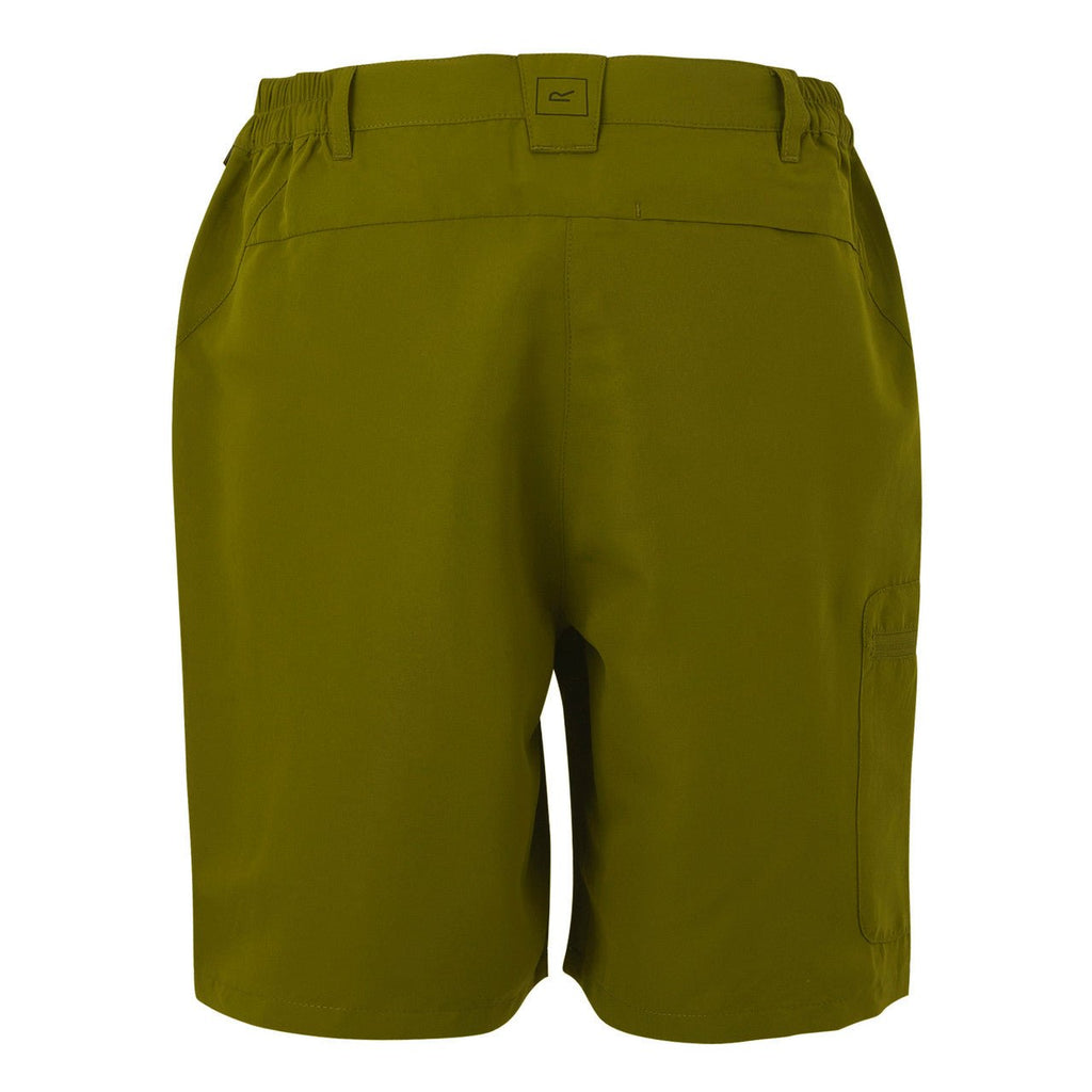 Regatta Women's Chaska Short III Mid Length Walking Shorts Nephrite Green - Renna Clothing