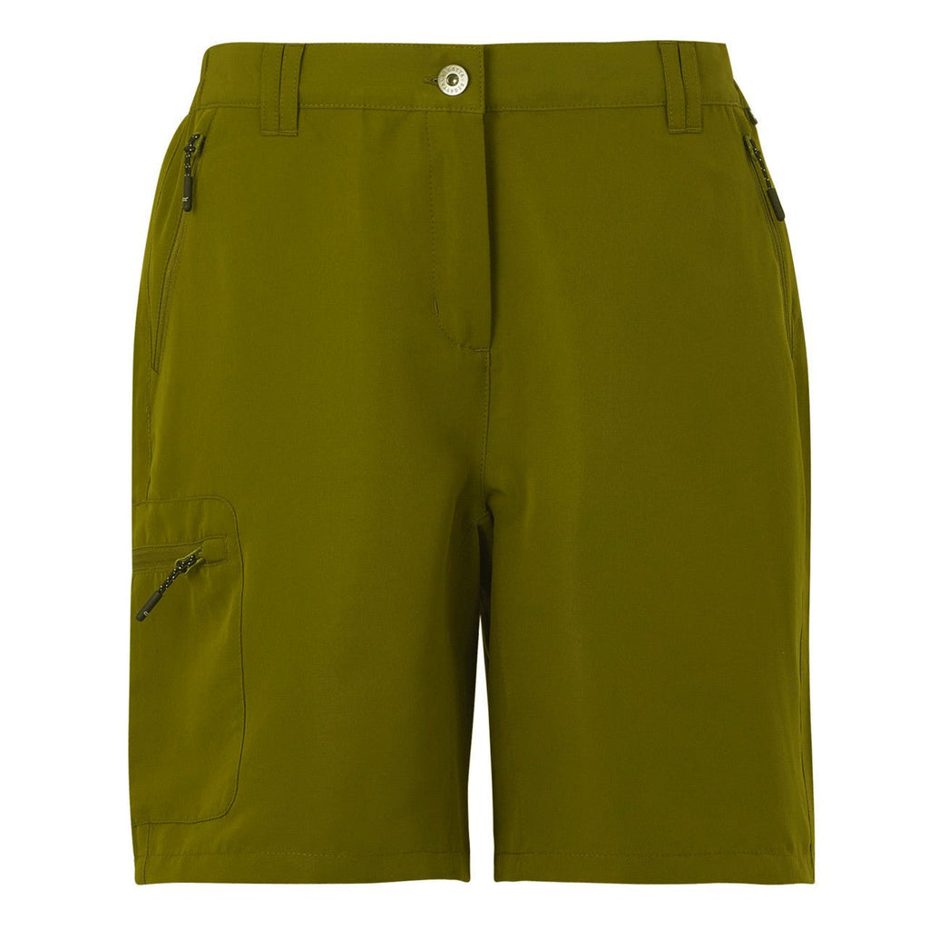 Regatta Women's Chaska Short III Mid Length Walking Shorts Nephrite Green - Renna Clothing