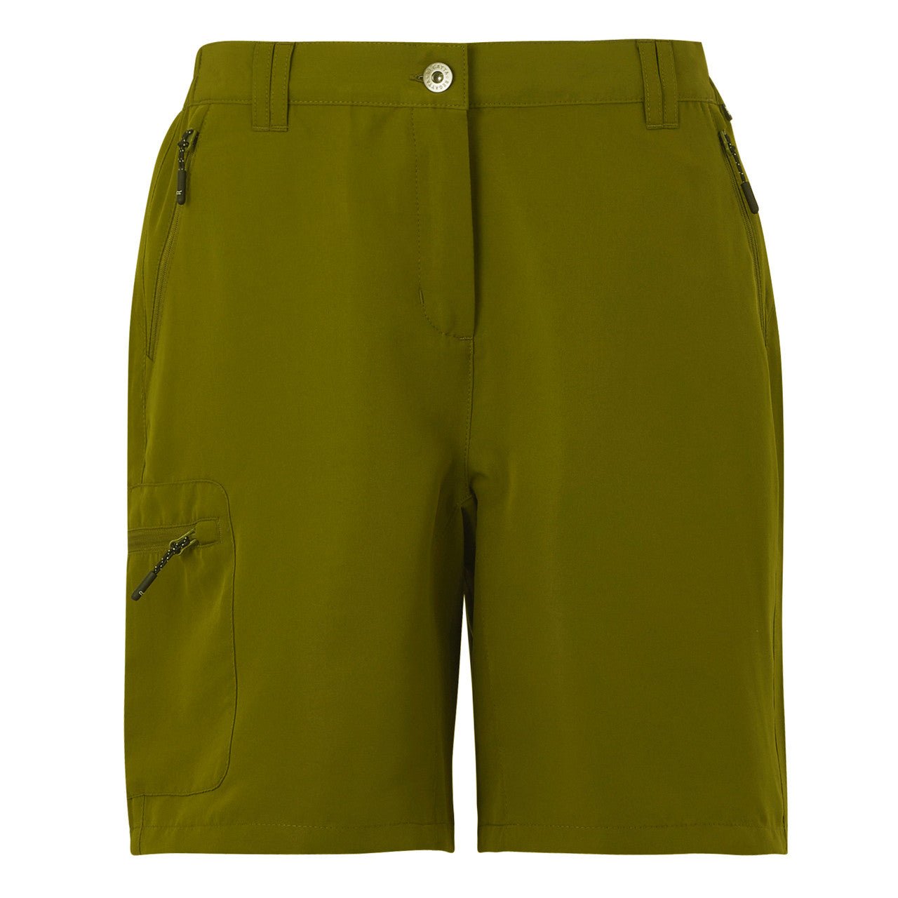 Regatta Women's Chaska Short III Mid Length Walking Shorts Nephrite Green - Renna Clothing