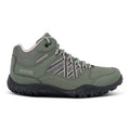 Regatta Women's Edgepoint Hiking Mid Waterproof Boots Green Four Leaf Clover/White Pepper - Renna Clothing