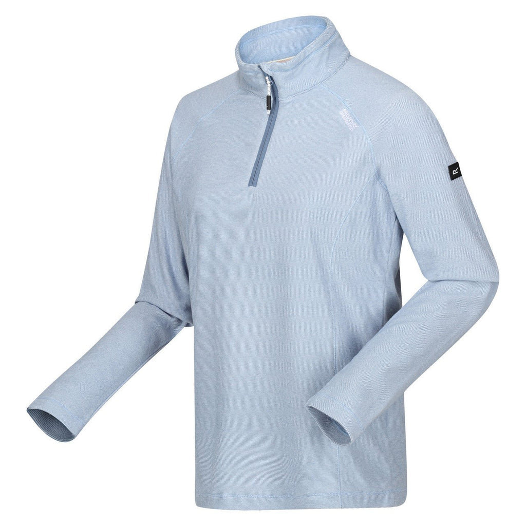 Regatta Womens Montes Half Zip Lightweight Fleece Coronet Blue - Renna Clothing