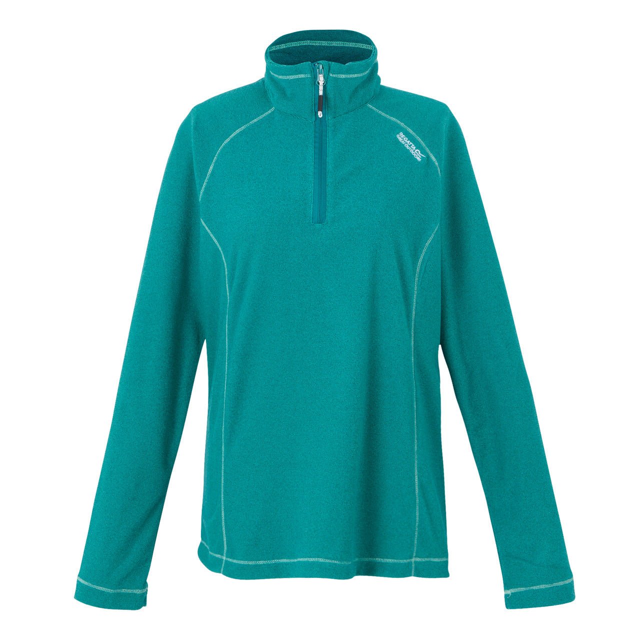 Regatta Womens Montes Half Zip Lightweight Fleece Exotic/Gulfstream - Renna Clothing