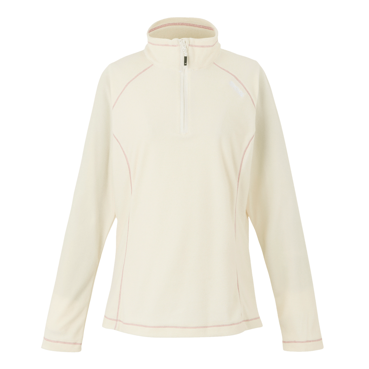 Regatta Womens Montes Half Zip Lightweight Fleece Light Vanilla/White - Renna Clothing
