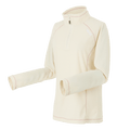 Regatta Womens Montes Half Zip Lightweight Fleece Light Vanilla/White - Renna Clothing