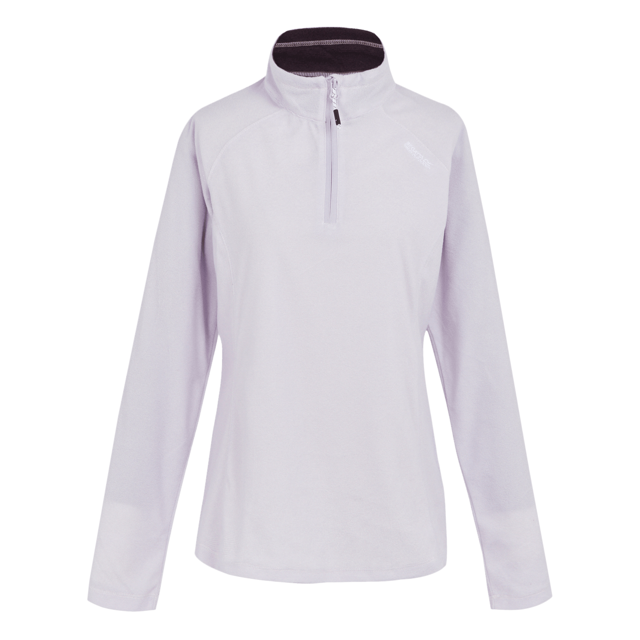 Regatta Womens Montes Half Zip Lightweight Fleece Lilac Frost - Renna Clothing
