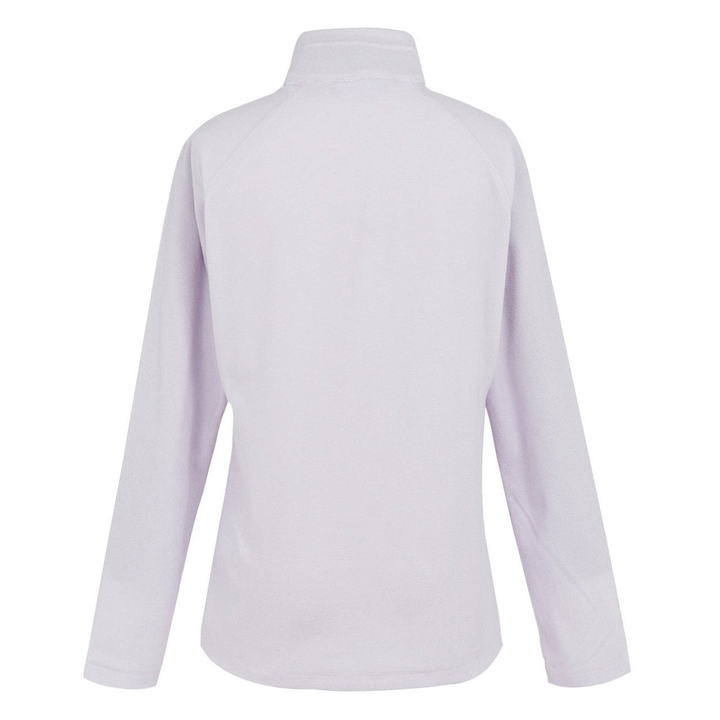 Regatta Womens Montes Half Zip Lightweight Fleece Lilac Frost - Renna Clothing