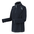 Regatta Womens Montes Half Zip Lightweight Fleece Navy Black - Renna Clothing