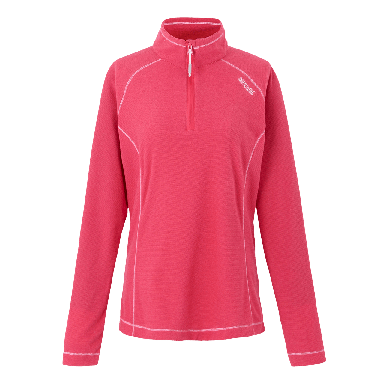 Regatta Womens Montes Half Zip Lightweight Fleece Pop Raspberry - Renna Clothing