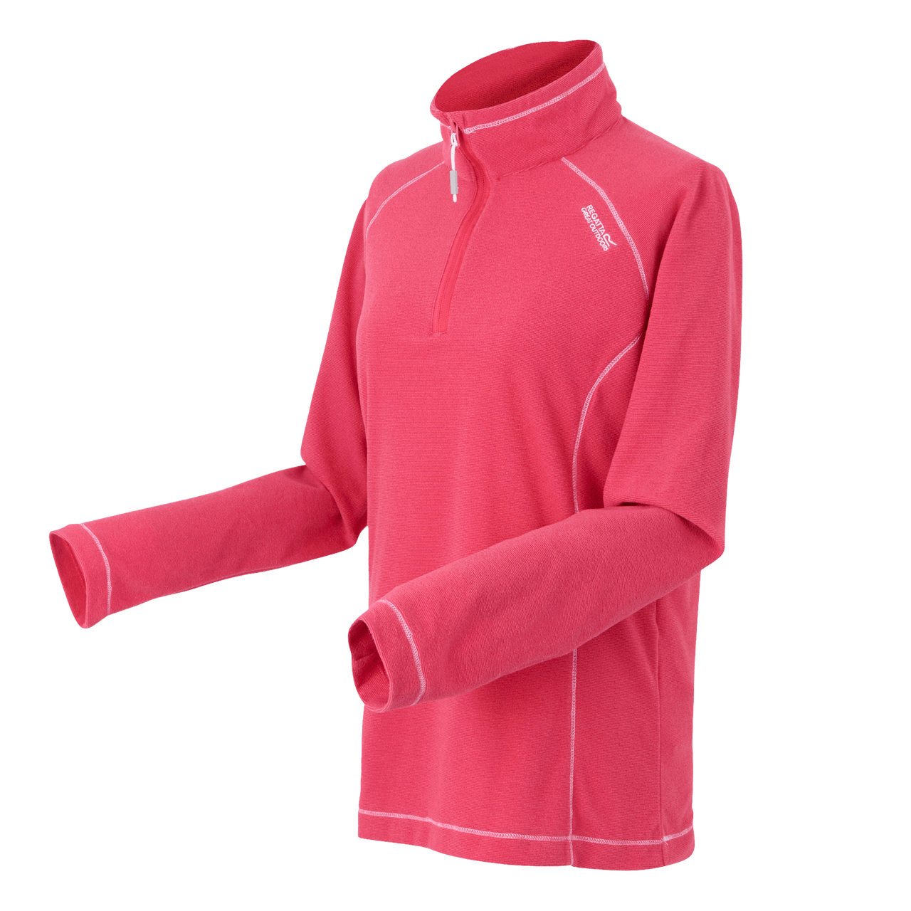Regatta Womens Montes Half Zip Lightweight Fleece Pop Raspberry - Renna Clothing