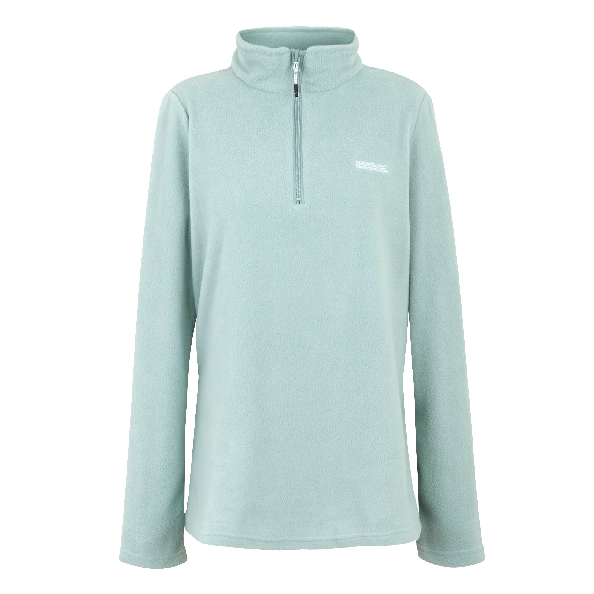 Regatta Women's Sweetheart Lightweight Half Zip Fleece Green Haze - Renna Clothing
