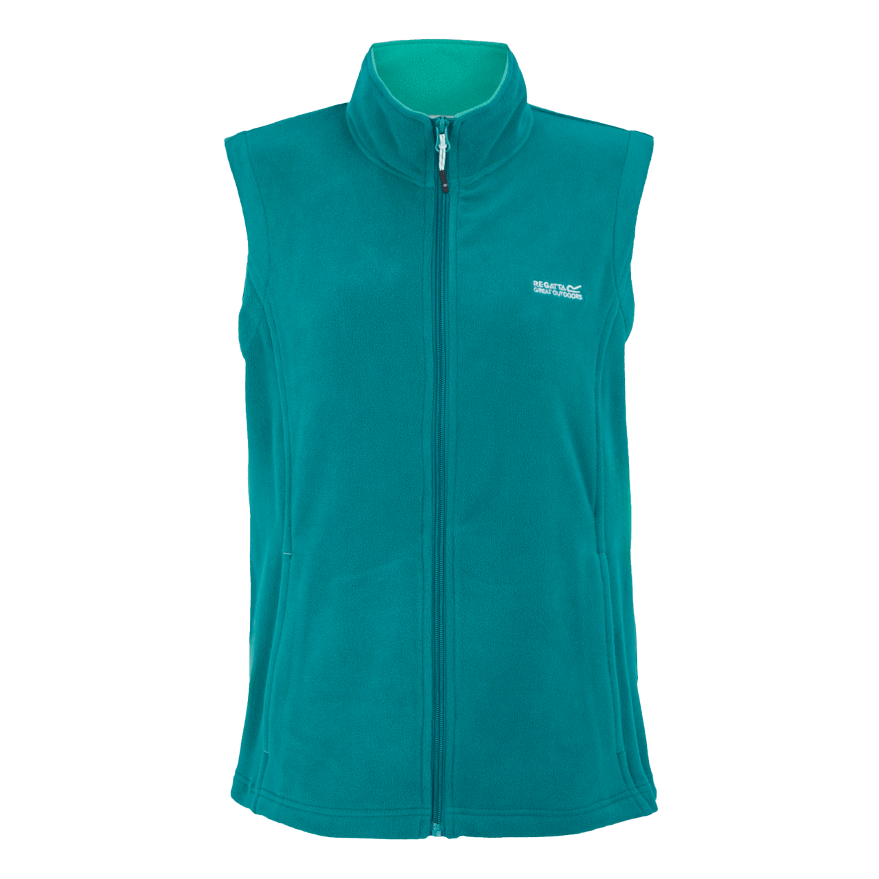 Regatta Women's Sweetness Lightweight Gilet Fleece Green Exotic Plume/Turqouise - Renna Clothing