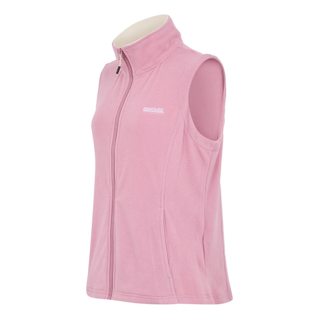 Regatta Women's Sweetness Lightweight Gilet Fleece Pink Lilas/Light Vanilla - Renna Clothing