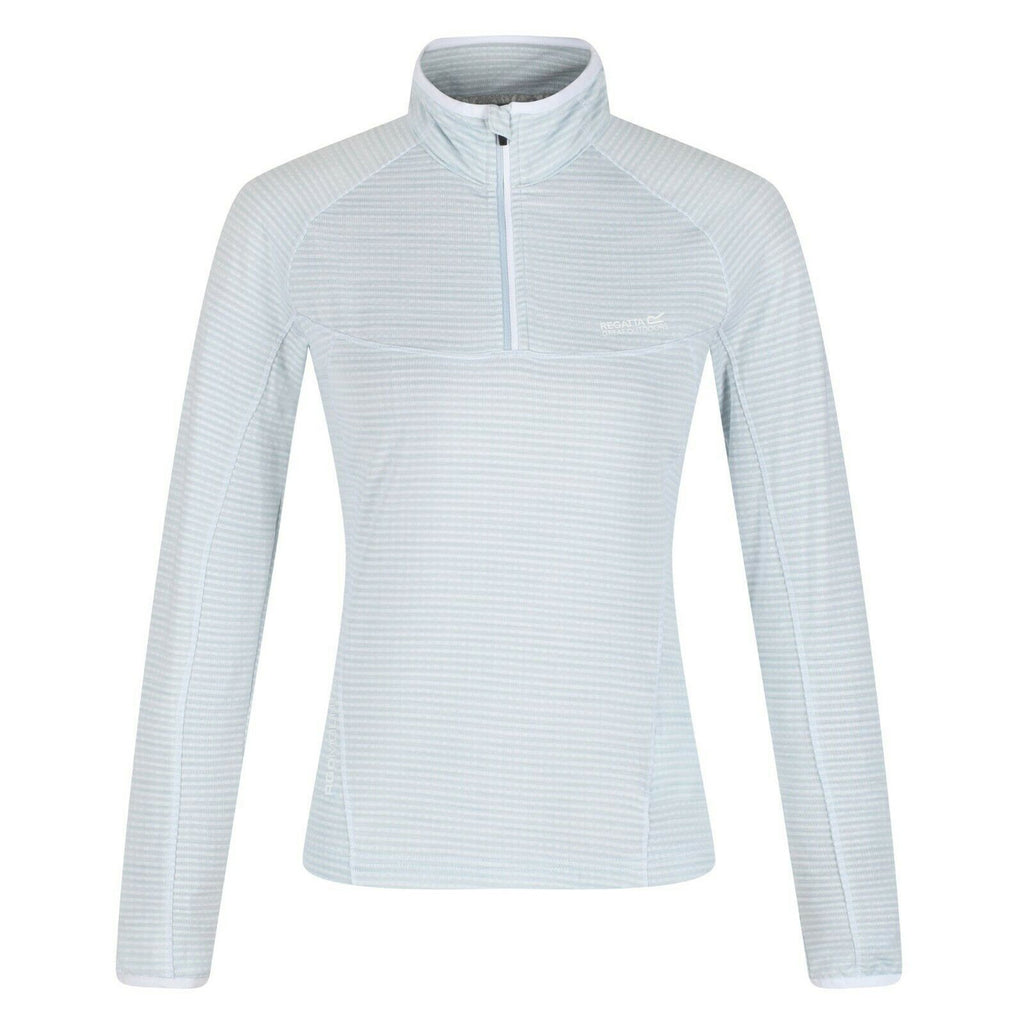 Regatta Womens Yonder Half Zip Top Ice Blue