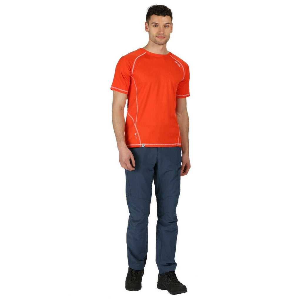 Regatta Mens Highton Walking Trousers Stretch Outdoor Hiking Water Resistant