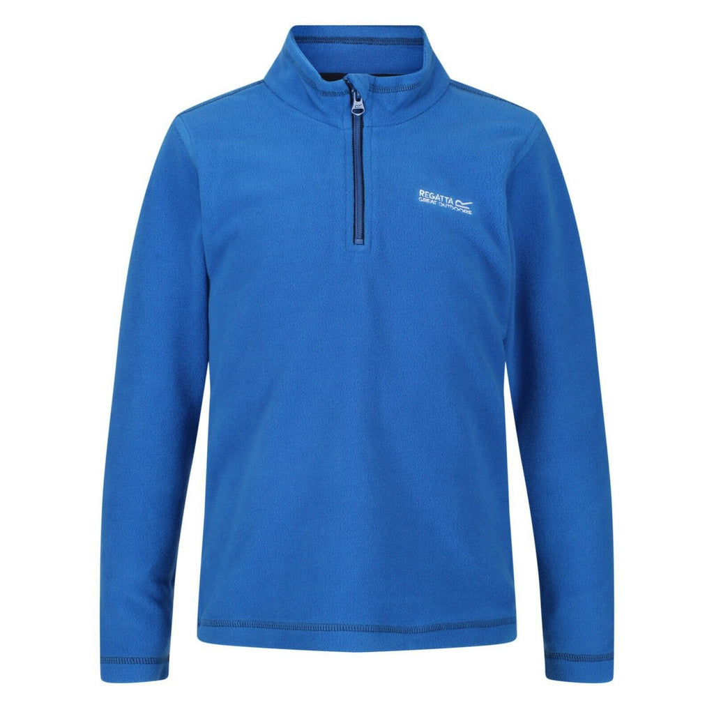 Regatta Kid's Hotshot Lightweight Half Zip Fleece Oxford Blue Navy