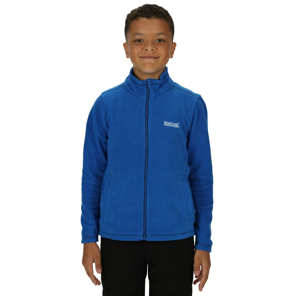 Regatta King Kids Fleece Full Zip Up School Boys Girls Jumper Sizes 3-14 Years