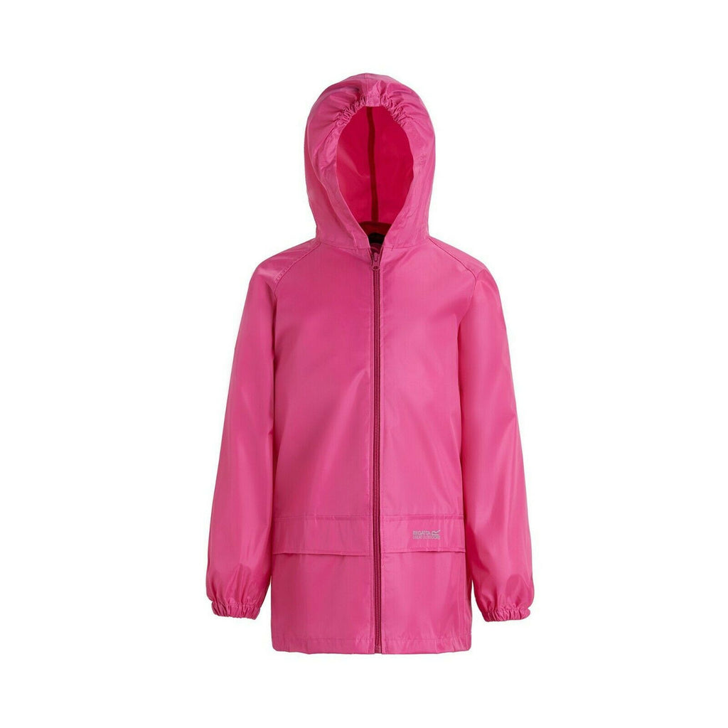 Regatta Kids' Stormbreak Waterproof Jacket Pink Jem