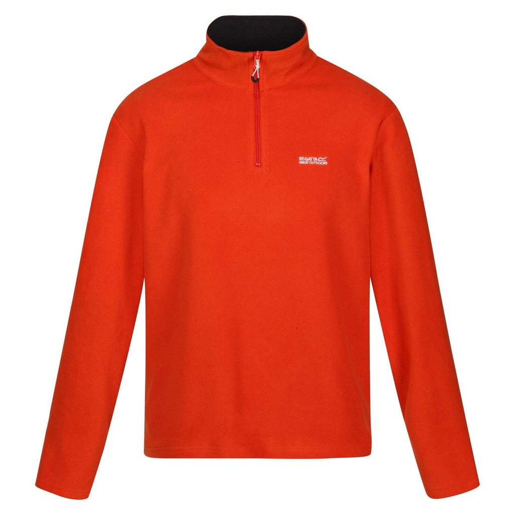 Regatta Thompson Light Weight Micro Fleece Half Zip Washable Quick Dry Top S-3XL
