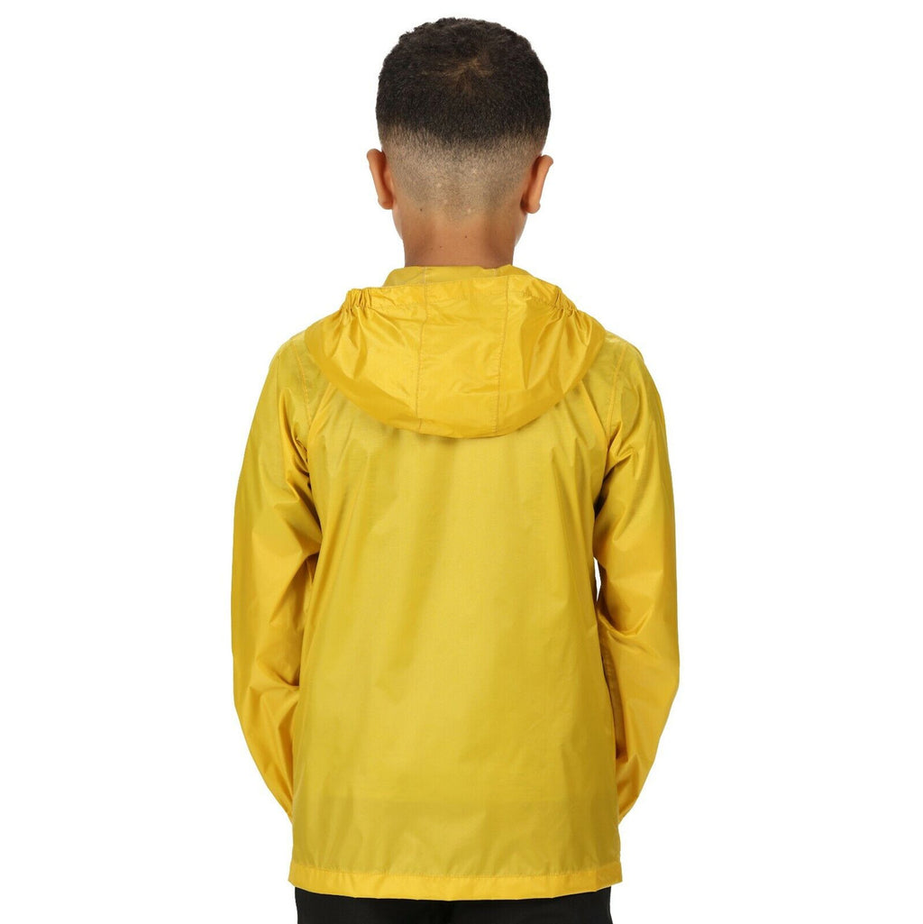 Regatta Kids Waterproof Jacket Packable Boys Girls Pack it Outdoor Walking 2-16