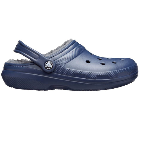 Crocs Classic Lined Clogs Navy