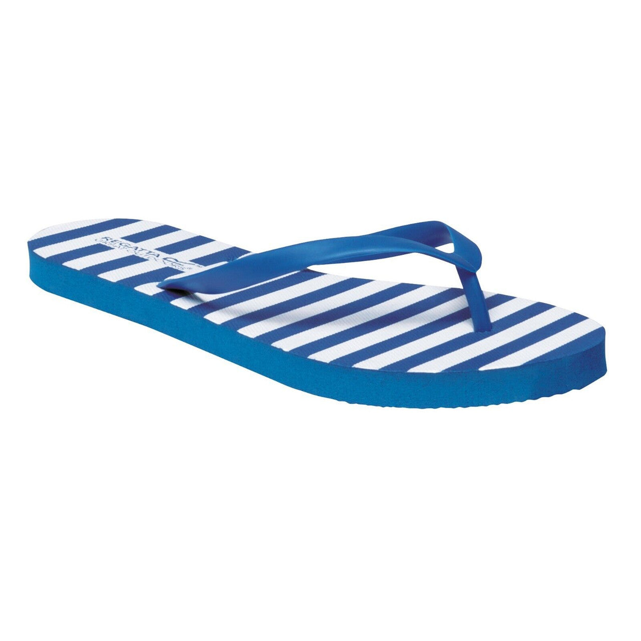 Regatta Bali Flip Flops Blue White Stripe