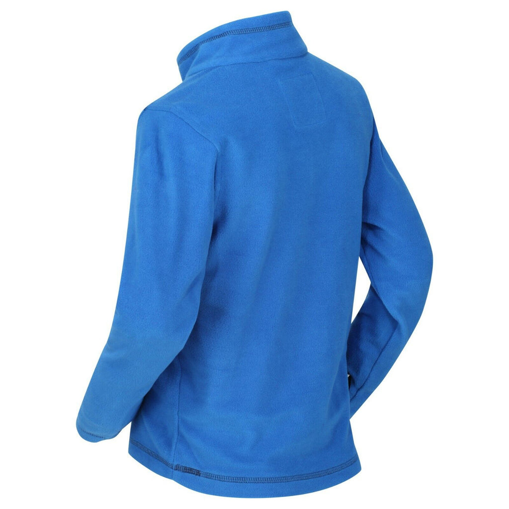 Regatta Kid's Hotshot Lightweight Half Zip Fleece Oxford Blue Navy
