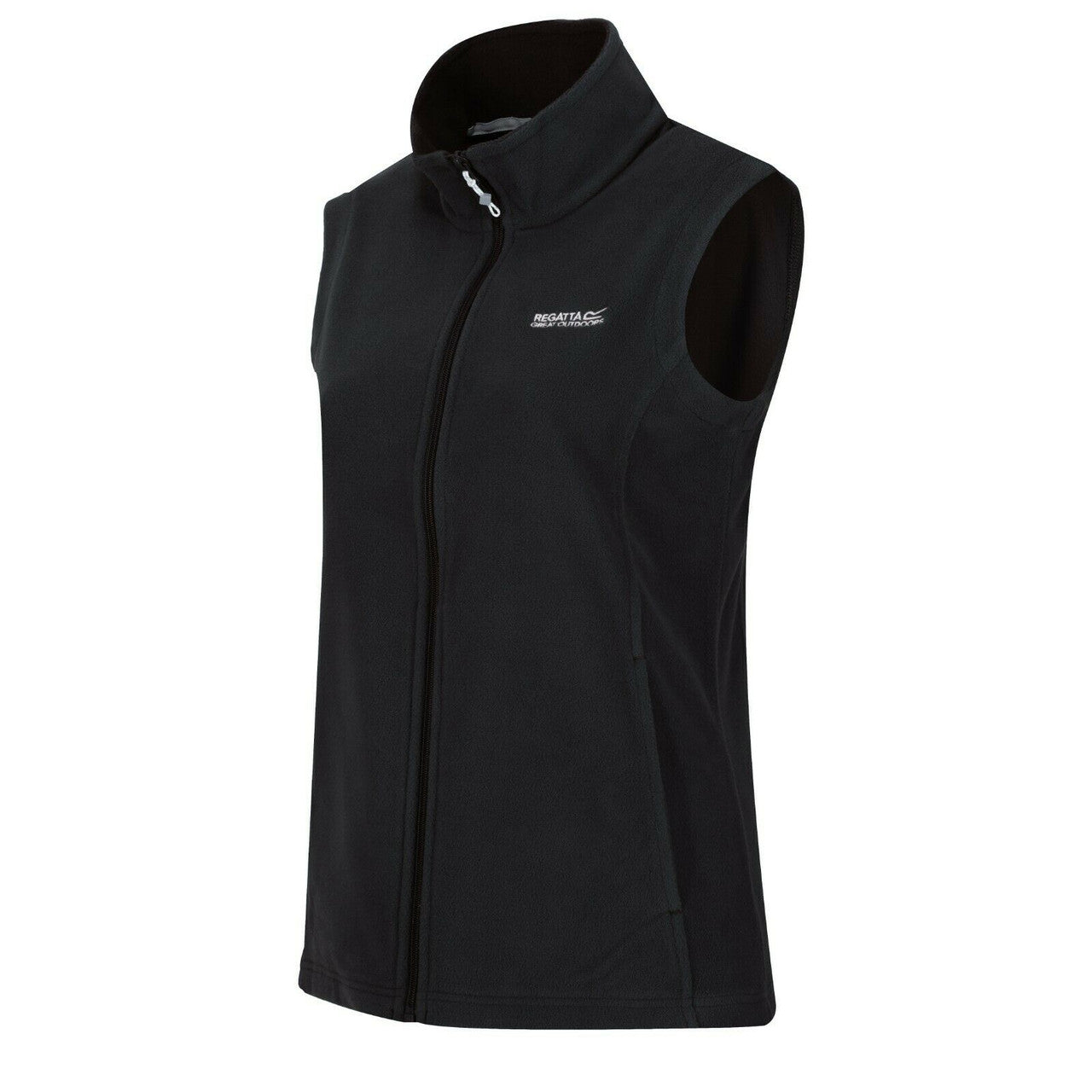 Regatta Womens Bodywarmer Fleece Vest Sweetness Lightweight Waistcoat Size 8-20 Black
