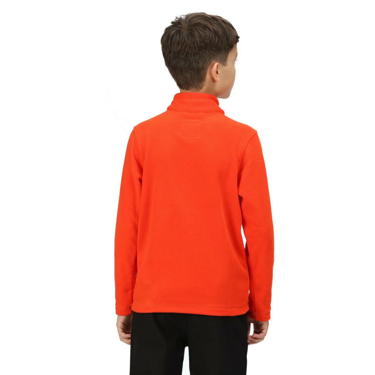 Regatta Kid's Hotshot Lightweight Half Zip Fleece Cajun Orange
