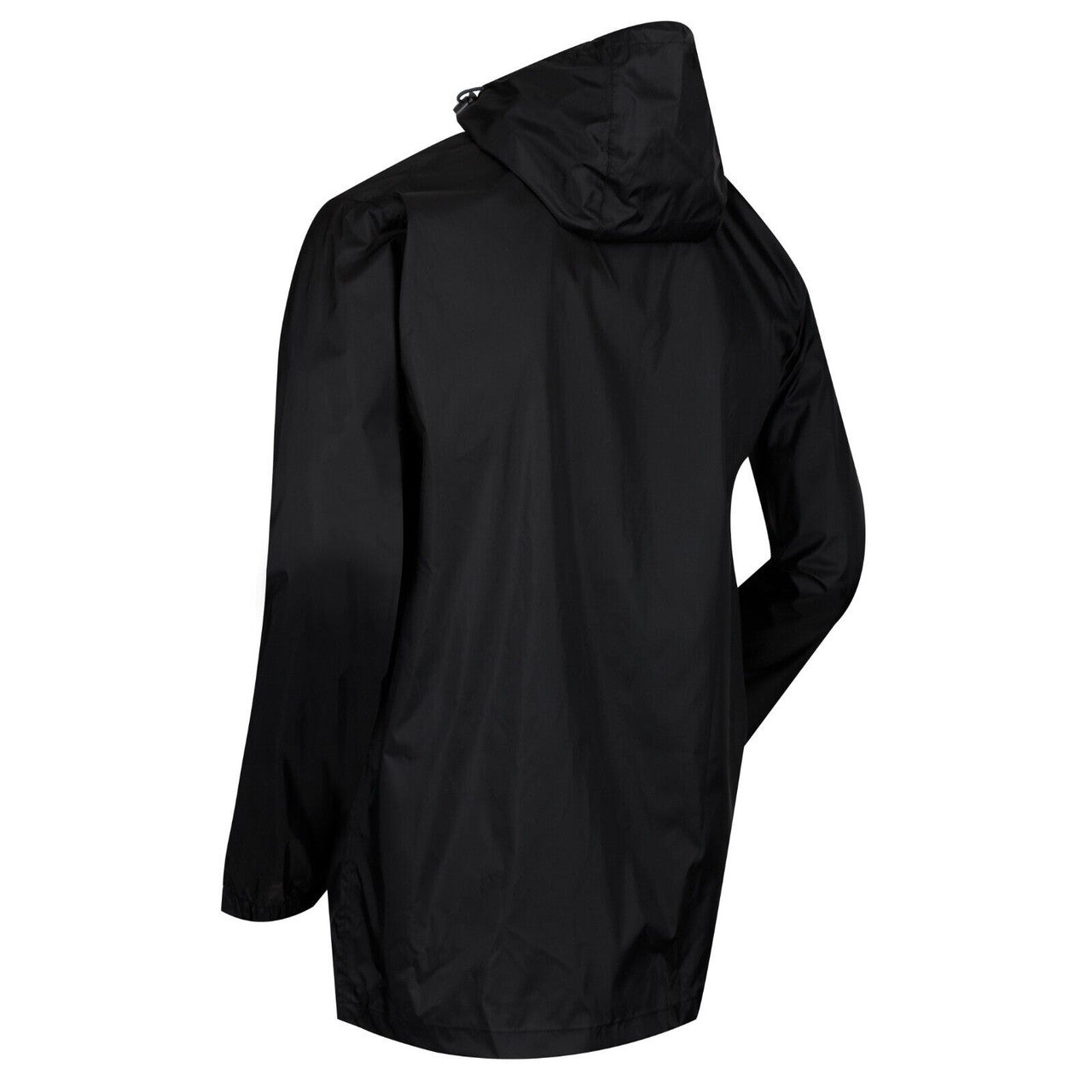 Regatta Men's Pack It Jacket Waterproof Rain Coat Black