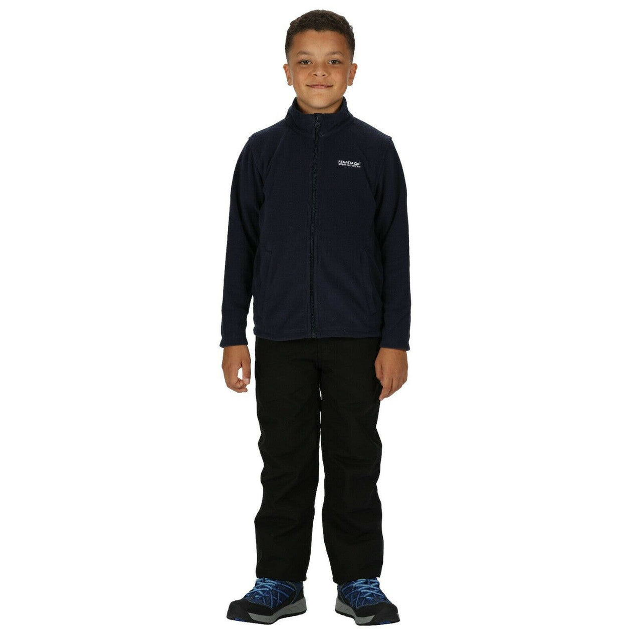 Regatta King Kids Fleece Full Zip Up School Boys Girls Jumper Sizes 3-14 Years