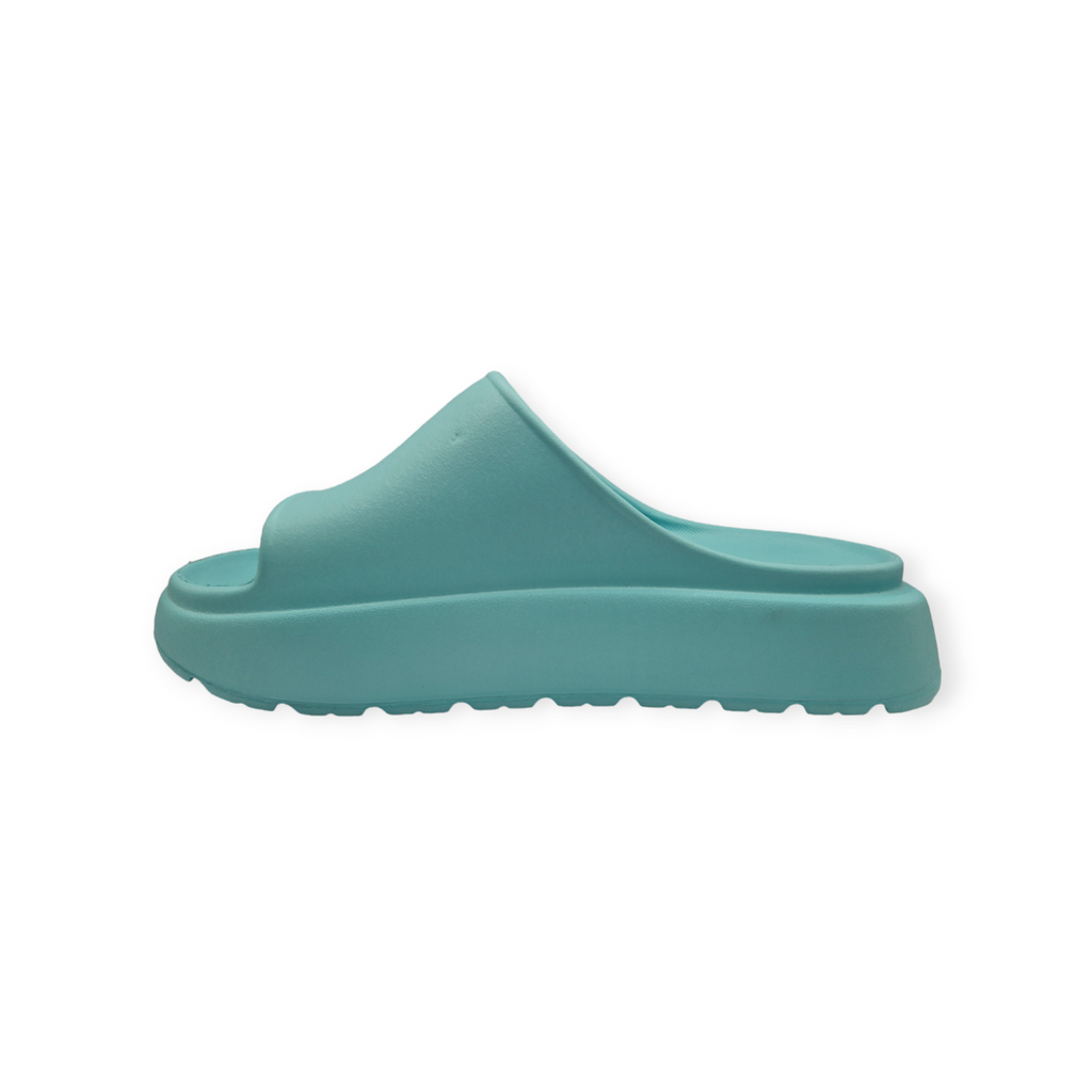 Womens Cloud Sliders Non-Slip Shower Slides Bathroom Pillow Sandals Summer Pool Flip Flops Soft Outdoor Indoor Slippers Size 3-8 UK