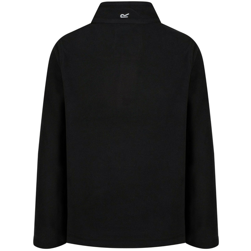 Regatta Kid's Hotshot Lightweight Half Zip Fleece Black