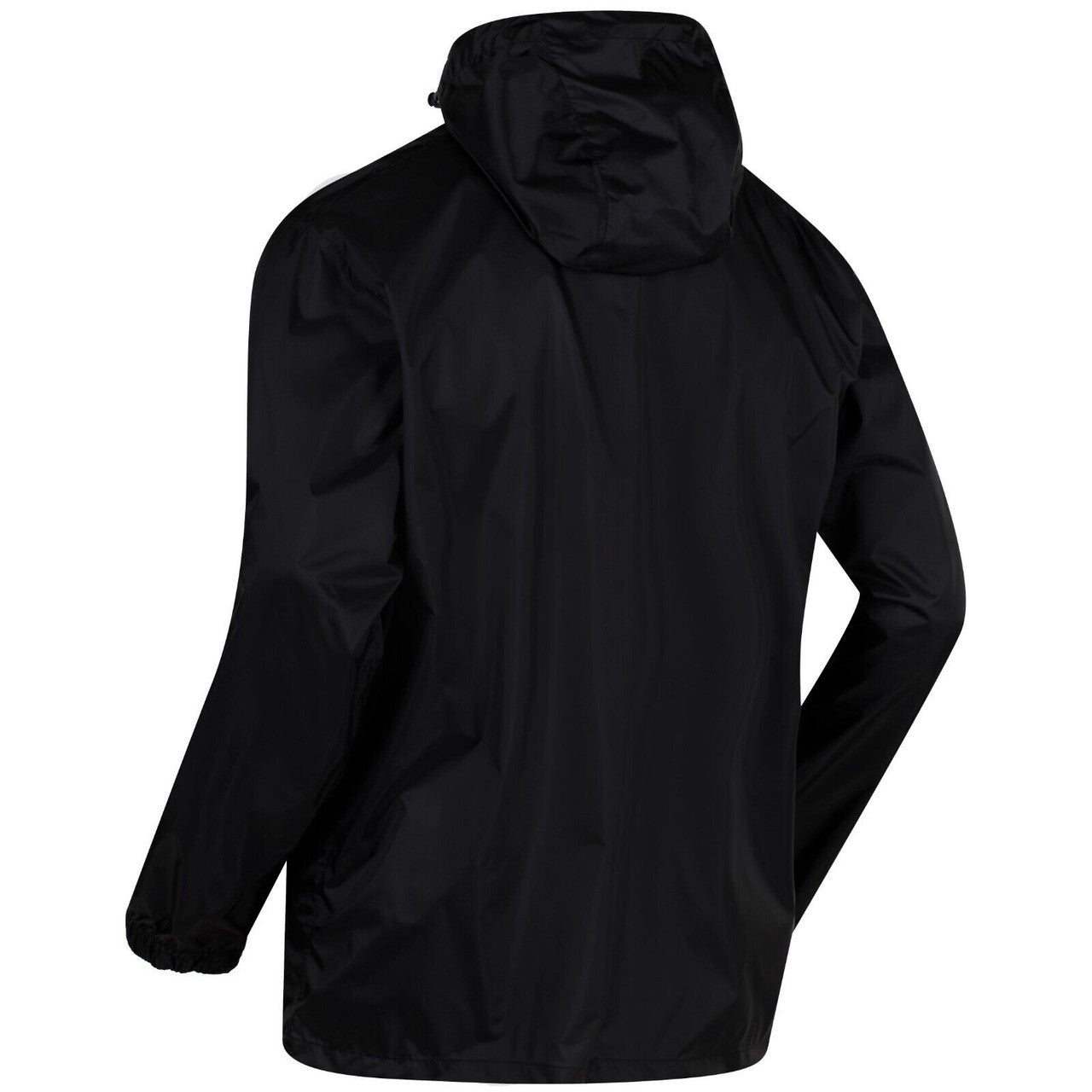 Regatta Men's Pack It Jacket Waterproof Rain Coat Black