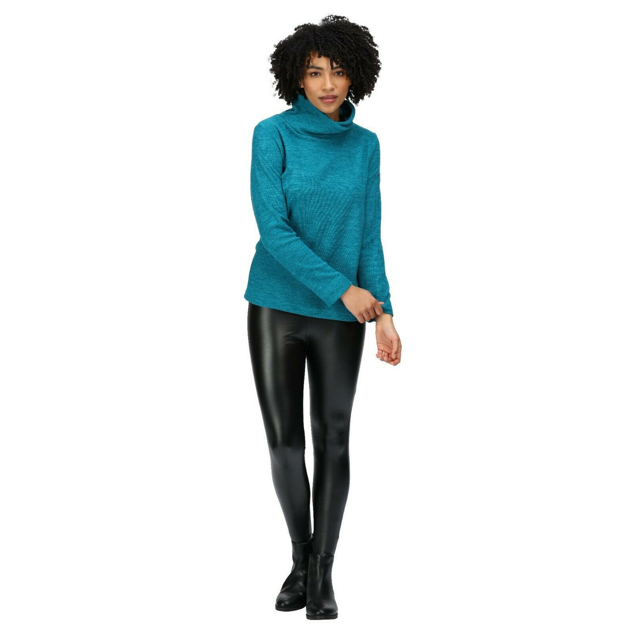 Regatta Womens Radmilla Pullover Turtle Neck Top Gulfstream