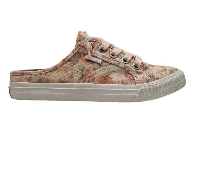 Blowfish Malibu Womens No Back Canvas Pumps Shoes Plimsol Trainers Lace Up Size