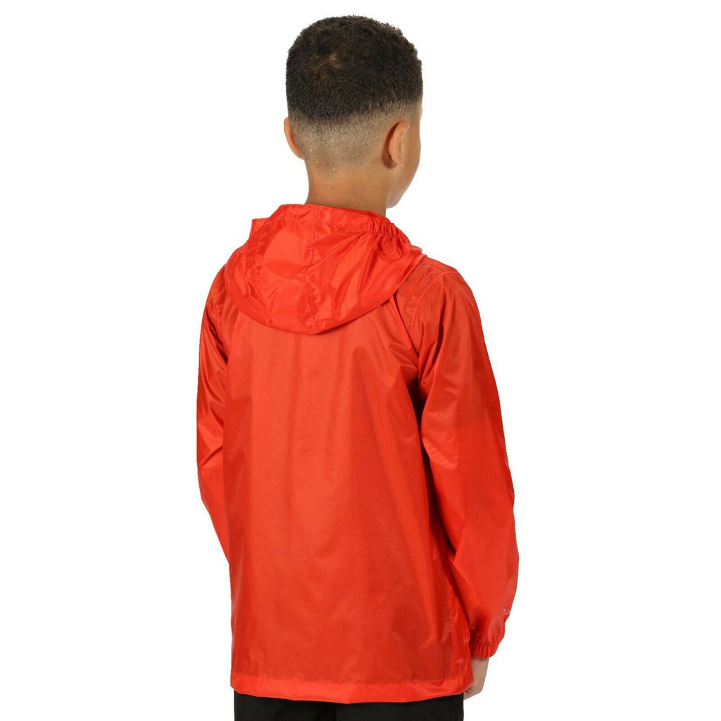 Regatta Kids Waterproof Jacket Packable Boys Girls Pack it Outdoor Walking 2-16