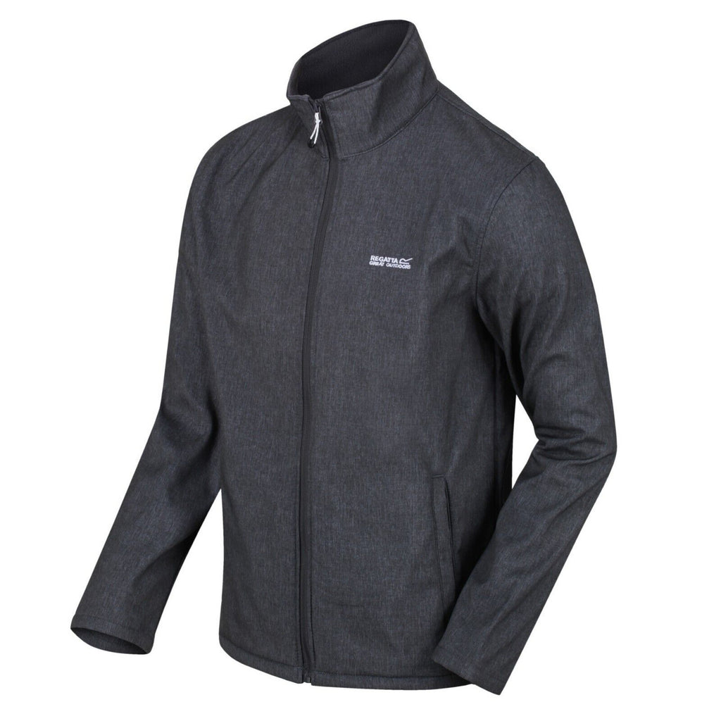 Regatta Mens Cera V Softshell Jacket Seal Grey Marble